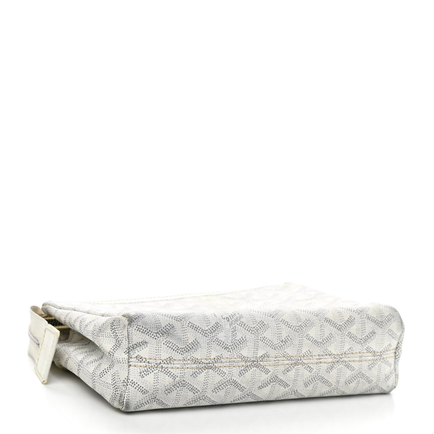 Goyardine Miroir Toiletry Bag PM White