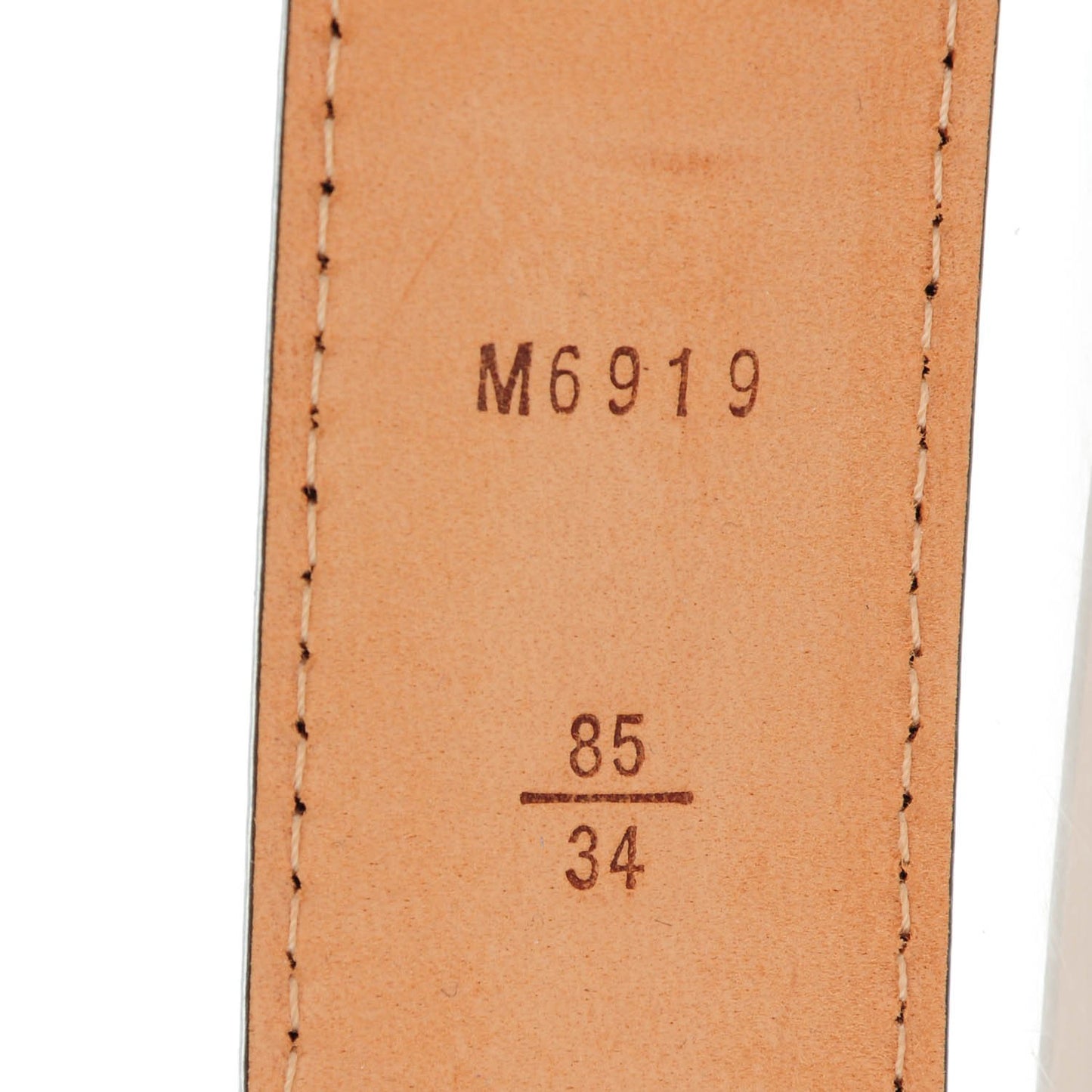 Monogram Ellipse Belt 85 34