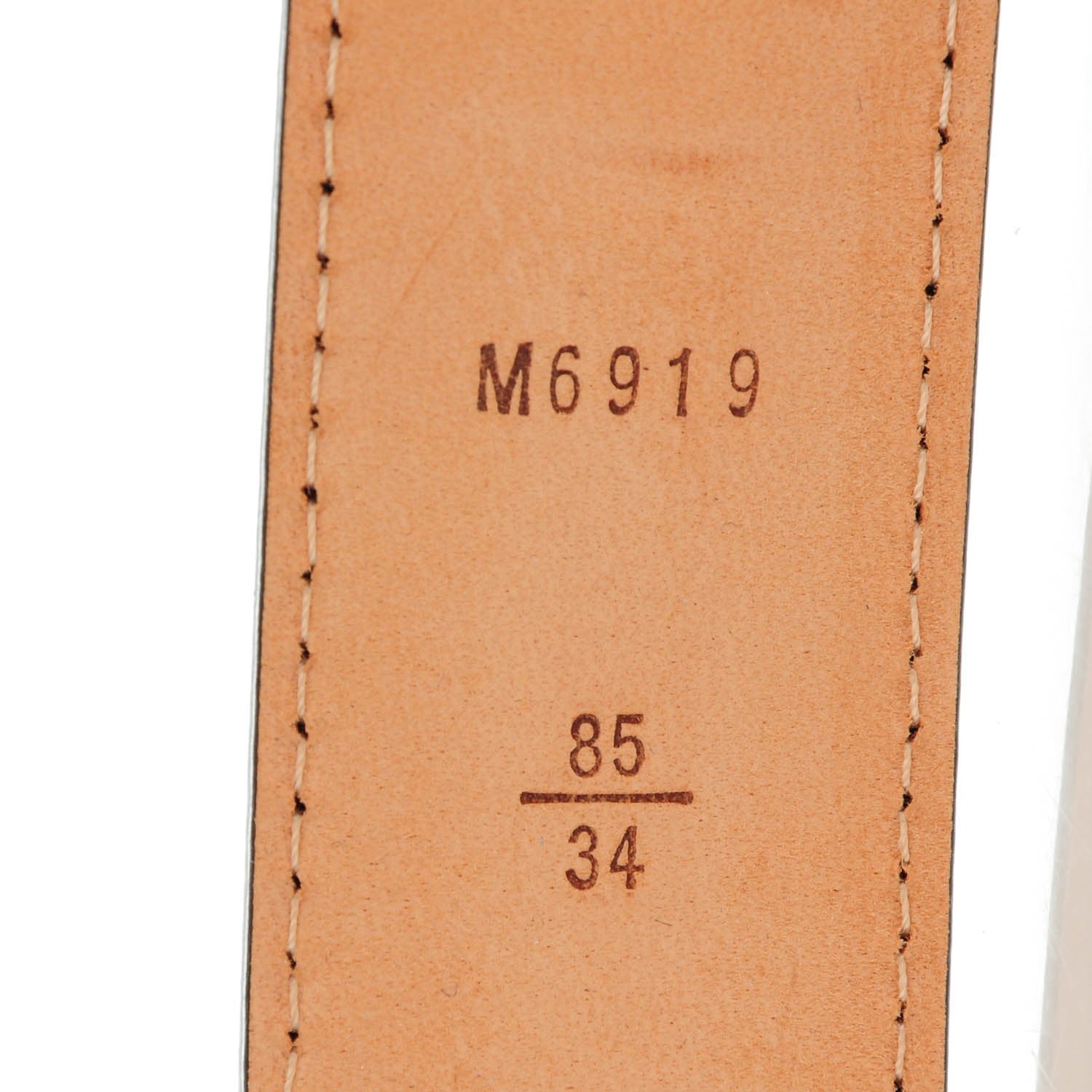 Louis Vuitton Monogram Ellipse Belt 85 34 5 of 8
