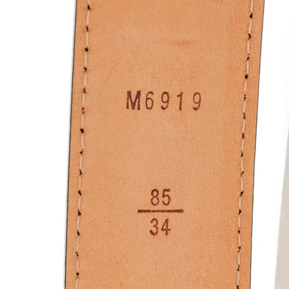Louis Vuitton Monogram Ellipse Belt 85 34 5 of 8