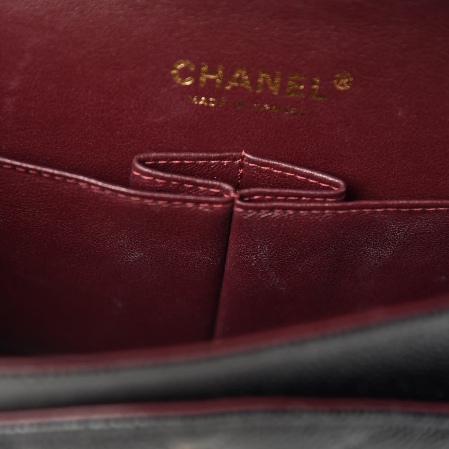 Chanel Caviar Quilted Medium Double Flap Black 9 of 12