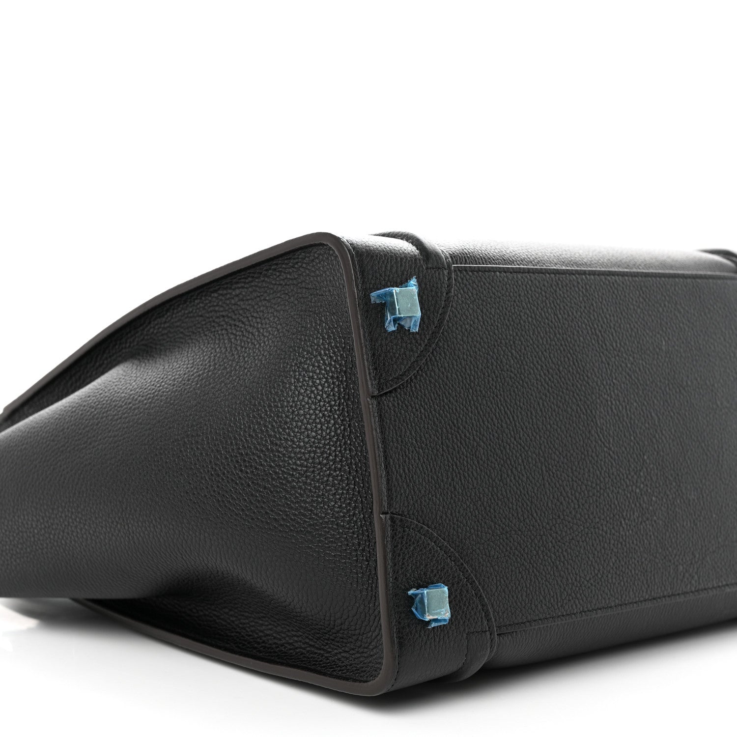 Celine Drummed Calfskin Mini Luggage Black 9 of 13