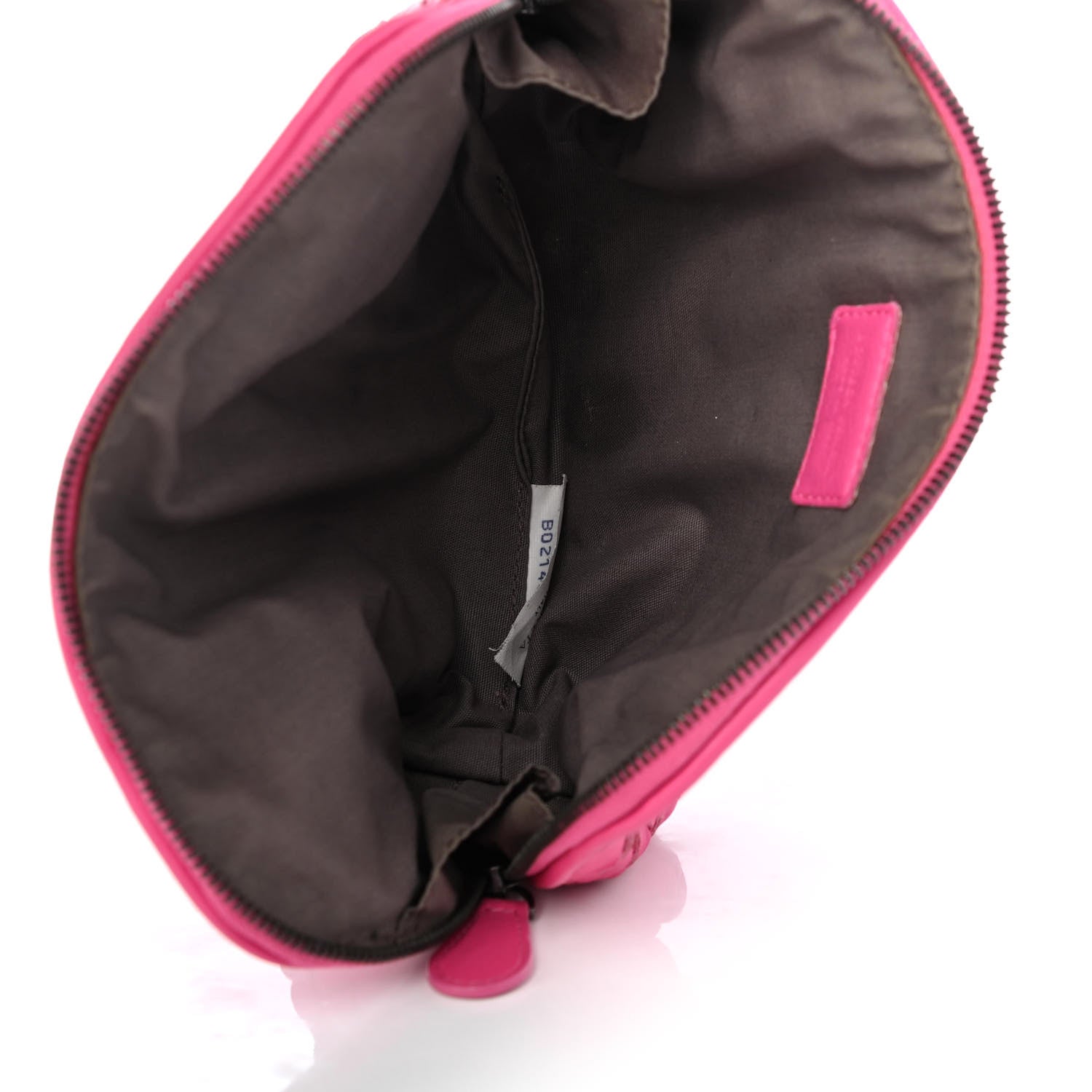 Bottega Veneta Nappa Intrecciato Cosmetic Pouch Rosa Shock 5 of 8