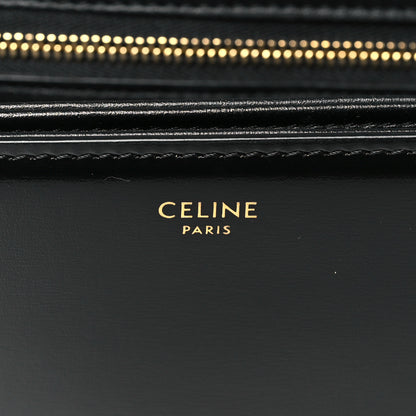 Celine Shiny Calfskin Teen Triomphe Black 6 of 10