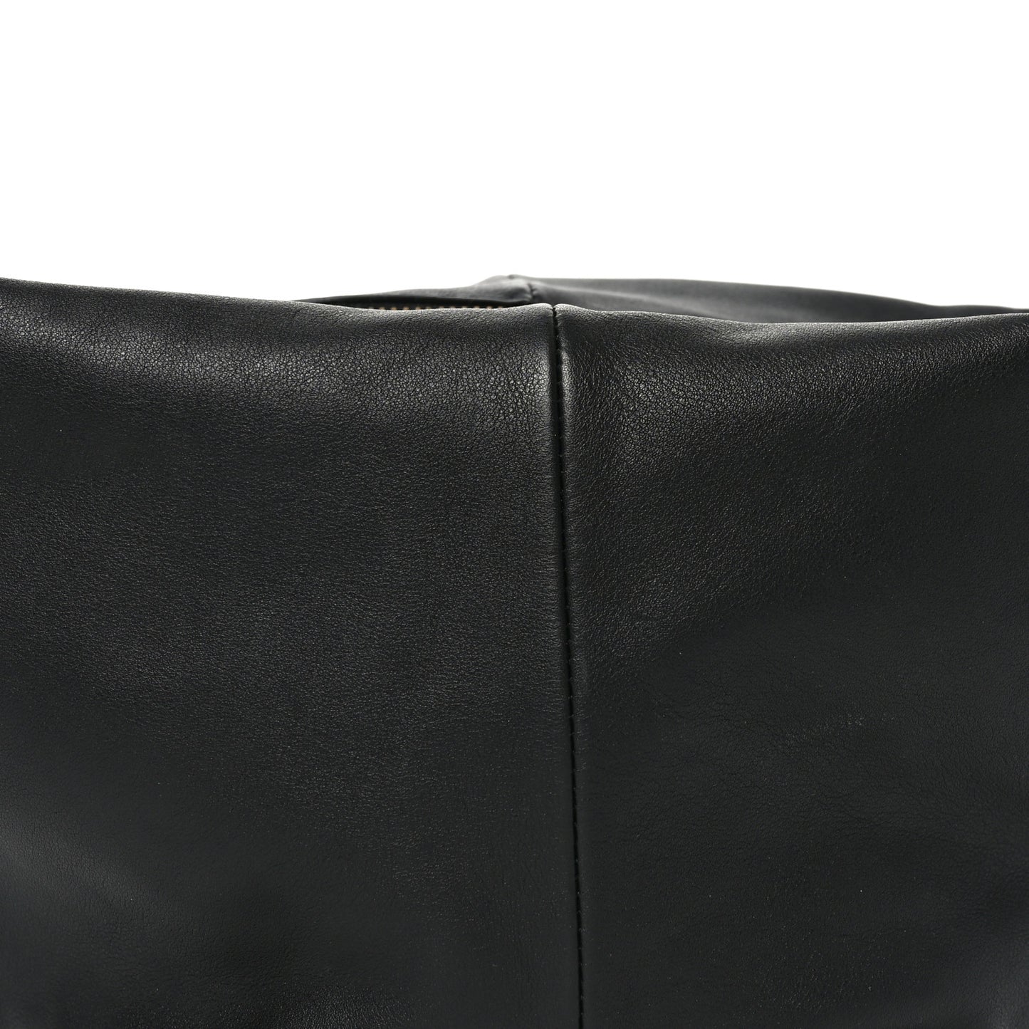 Calfskin Teen Double Knot Hobo Black