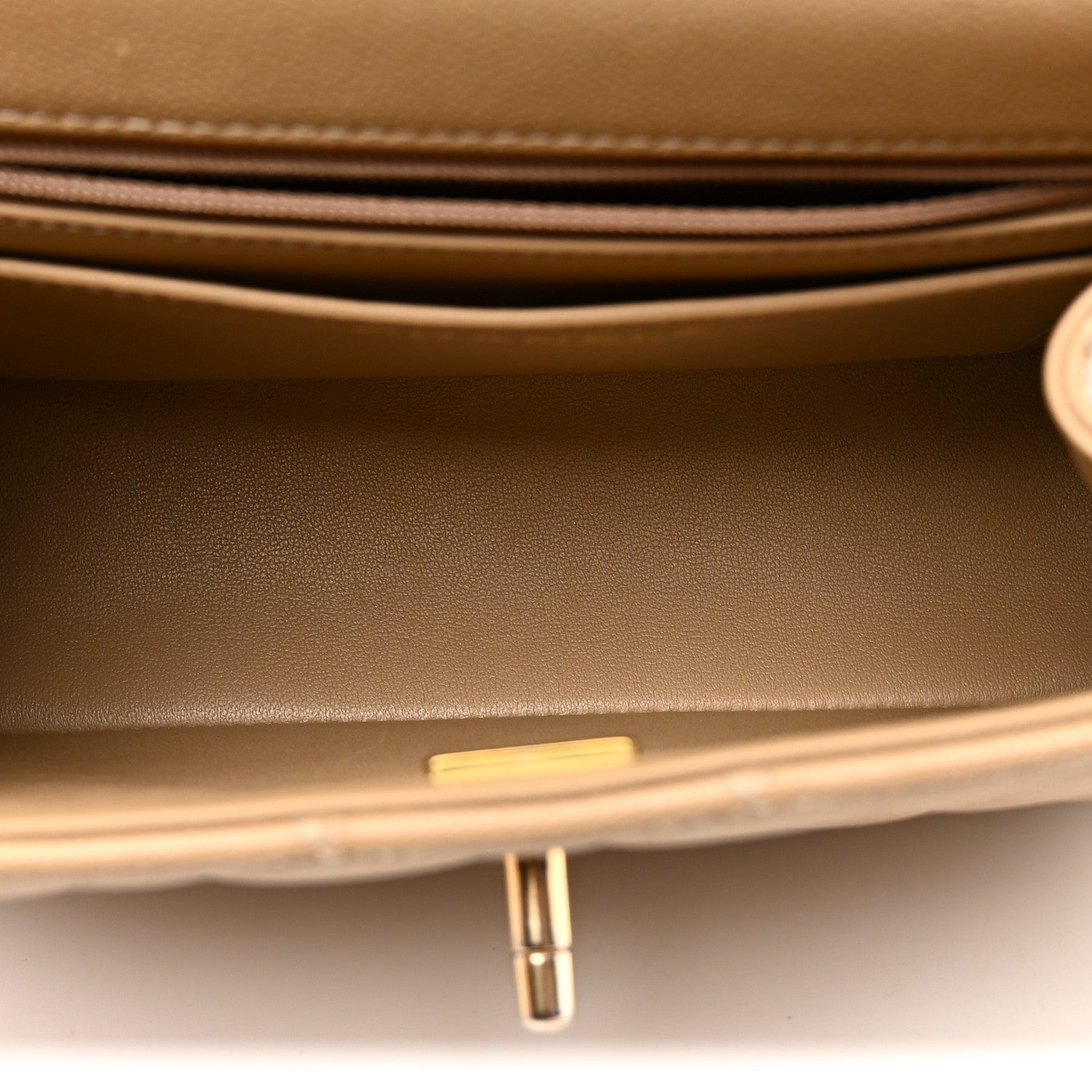 Chanel Caviar Quilted 31 Rue Cambon Top Handle Flap Dark Beige 5 of 12