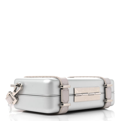 Christian Dior X RIMOWA Aluminum Personal Clutch On Strap Silver 4 of 12
