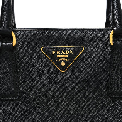 Prada Saffiano Large Galleria Double Zip Tote Black 8 of 11