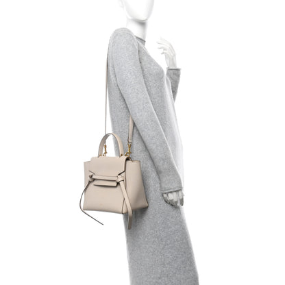 Celine Grained Calfskin Micro Belt Bag Light Taupe 2 of 10