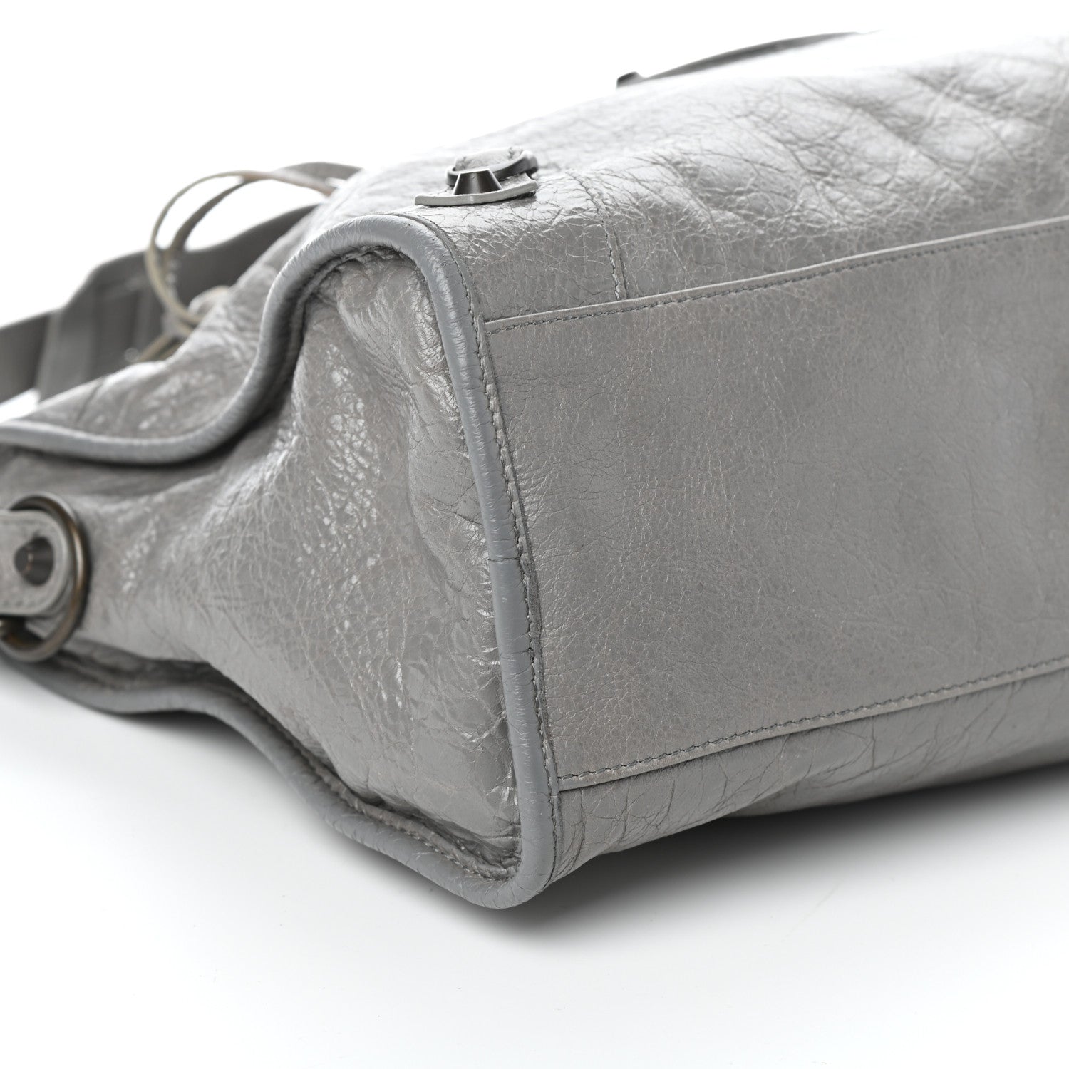 Balenciaga Agneau Classic Hardware City Gris Pyrite 7 of 8