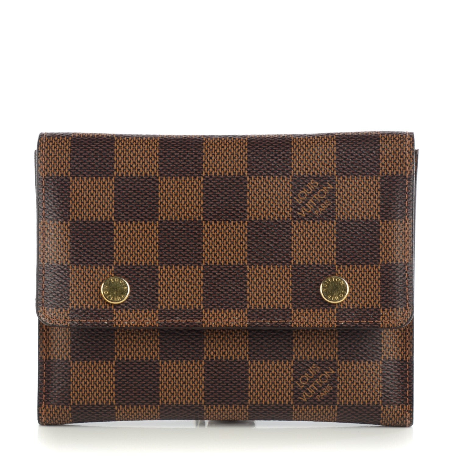 Louis Vuitton Damier Ebene Portefeuille Compact Modulable Wallet 1 of 8