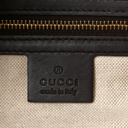 Gucci Guccissima Medium Mayfair Tote  Dark Brown 5 of 9