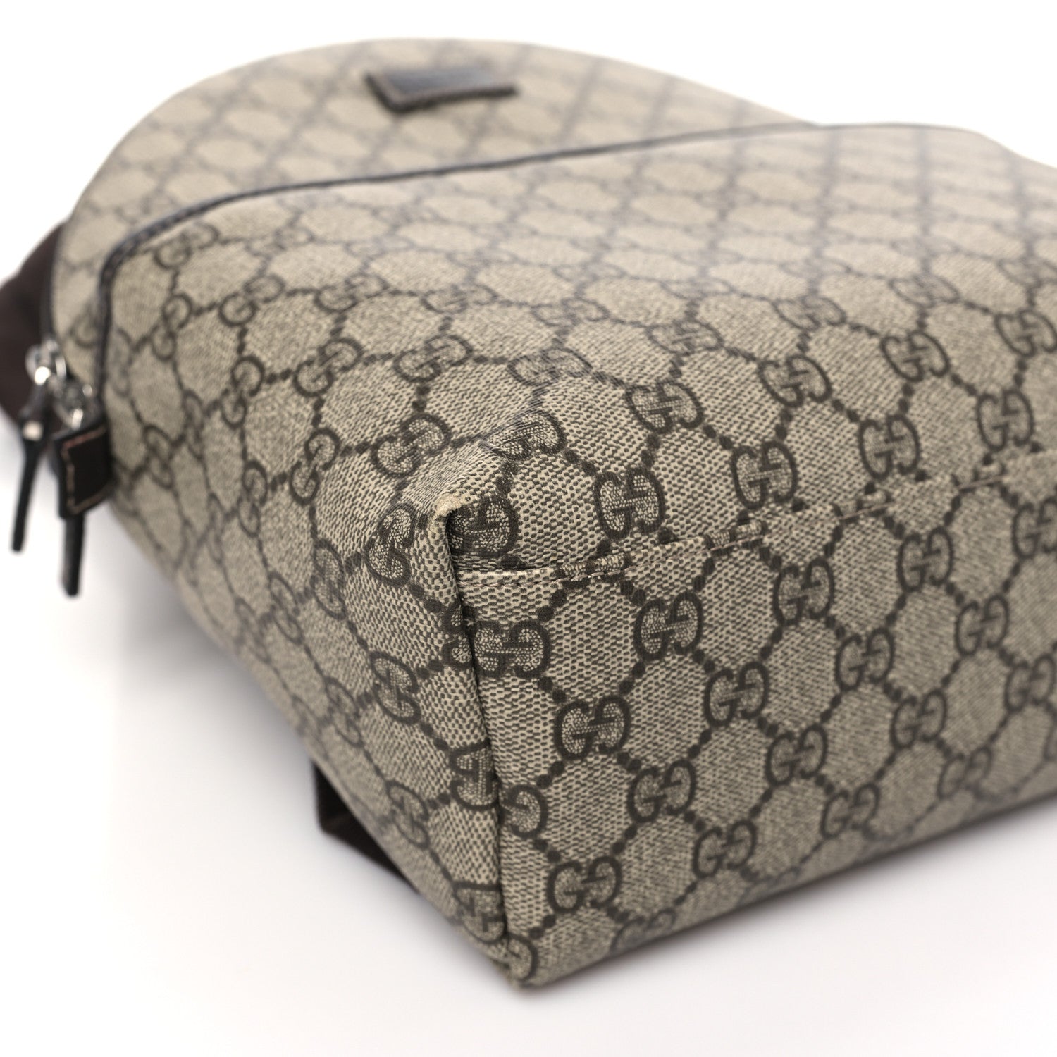 Gucci GG Supreme Monogram Margaux Calfskin Childrens Day Backpack Beige Ebony Cocoa Dark Chocolate 8 of 10