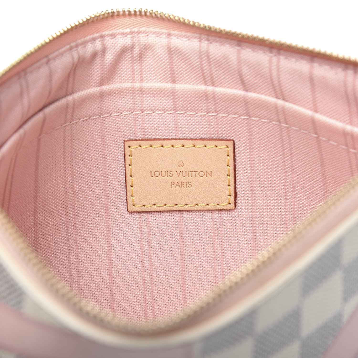 Louis Vuitton Damier Azur Tahitienne Neverfull MM GM Pochette 5 of 10