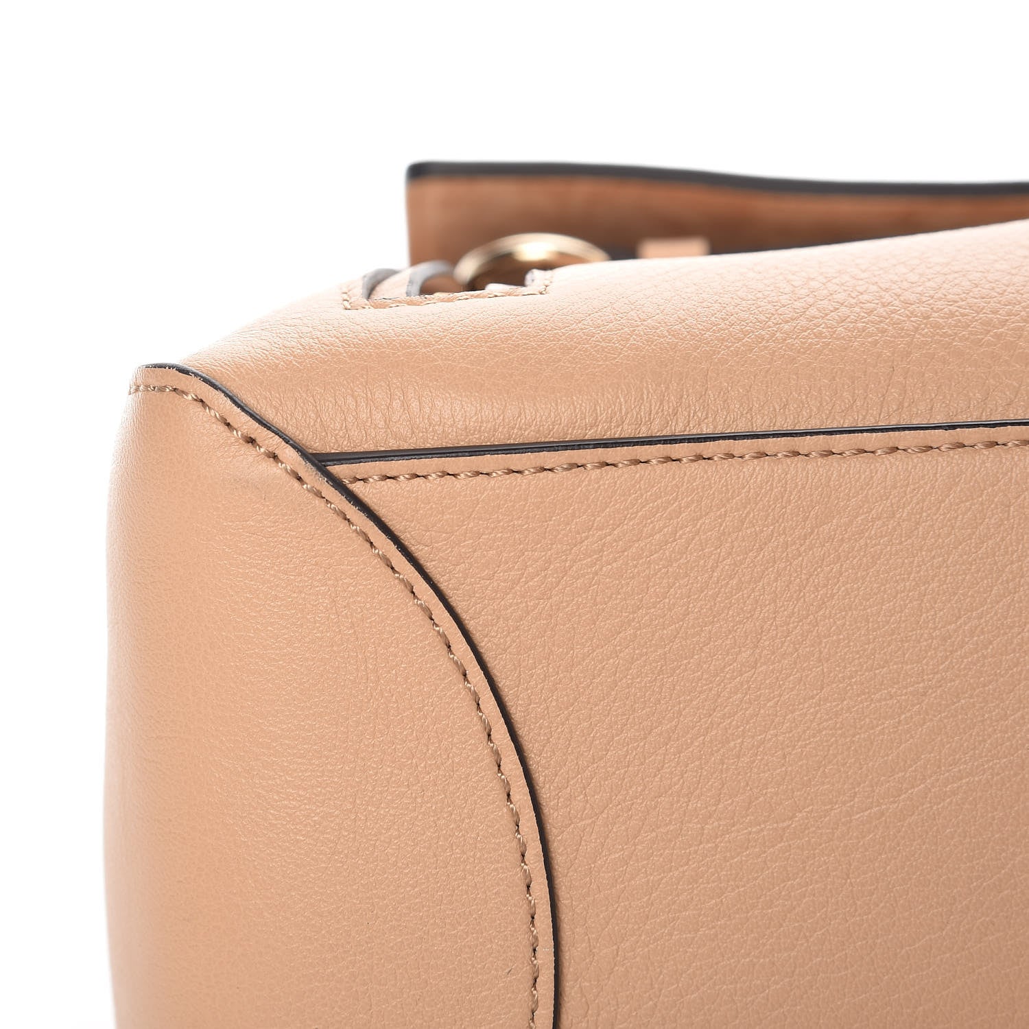 Chloe Calfskin Medium Faye Day Shoulder Bag Blush Nude 12 of 12
