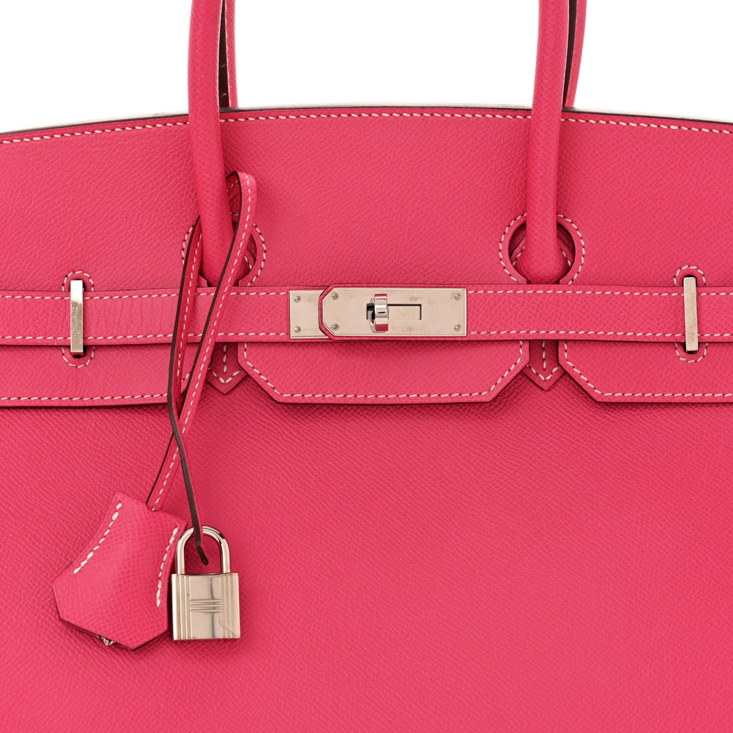 Epsom Birkin 35 Rose Tyrien