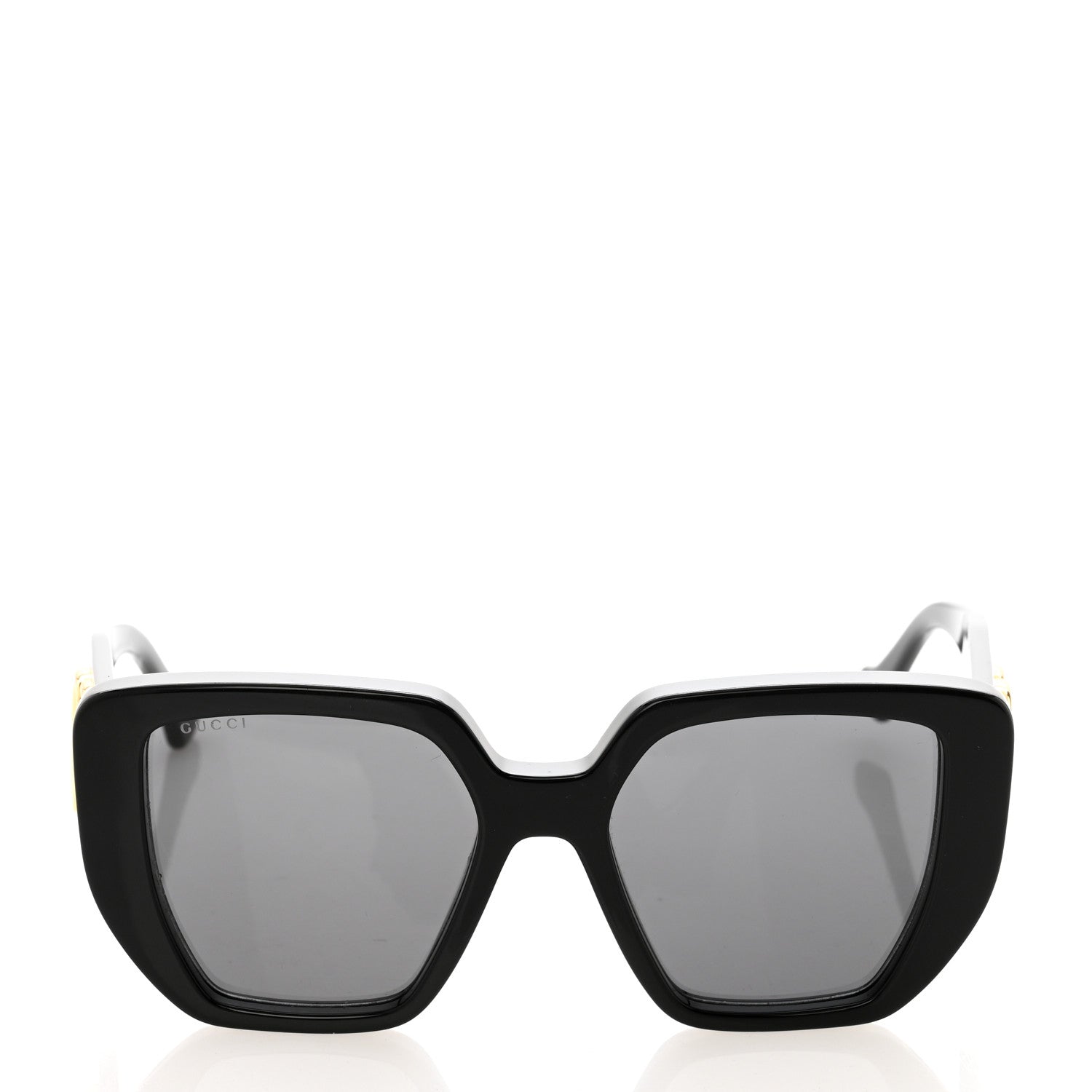 Gucci Acetate Square Frame Sunglasses GG0956S Black 2 of 8