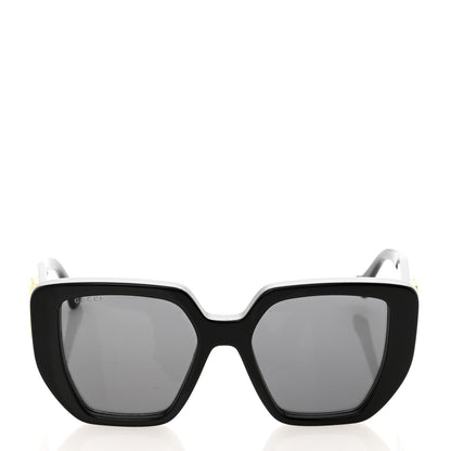 Gucci Acetate Square Frame Sunglasses GG0956S Black 2 of 8