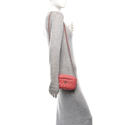 Chanel Lambskin Quilted Small Timeless Camera Case Pink 2 of 10