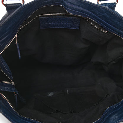 Balenciaga Agneau Giant 12 Silver Hardware City Bleu Mineral Light Bleu Mineral 5 of 11