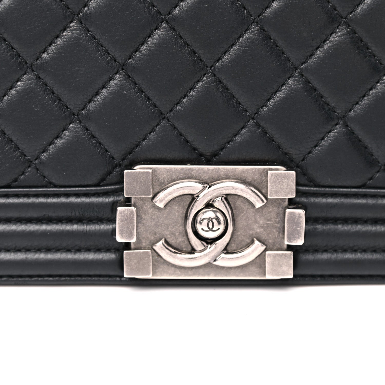 Chanel Calfskin Quilted Small Boy Flap Black 14 of 16