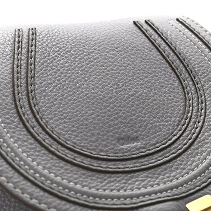 Chloe Calfskin Mini Marcie Round Crossbody Bag Cashmere Grey 5 of 5