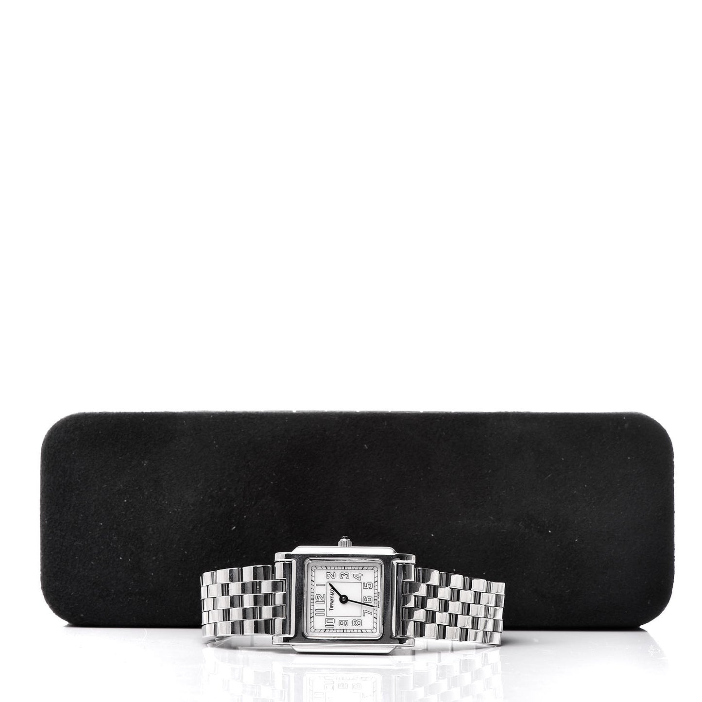 Stainless Steel 24mm Classic Square Quartz Watch