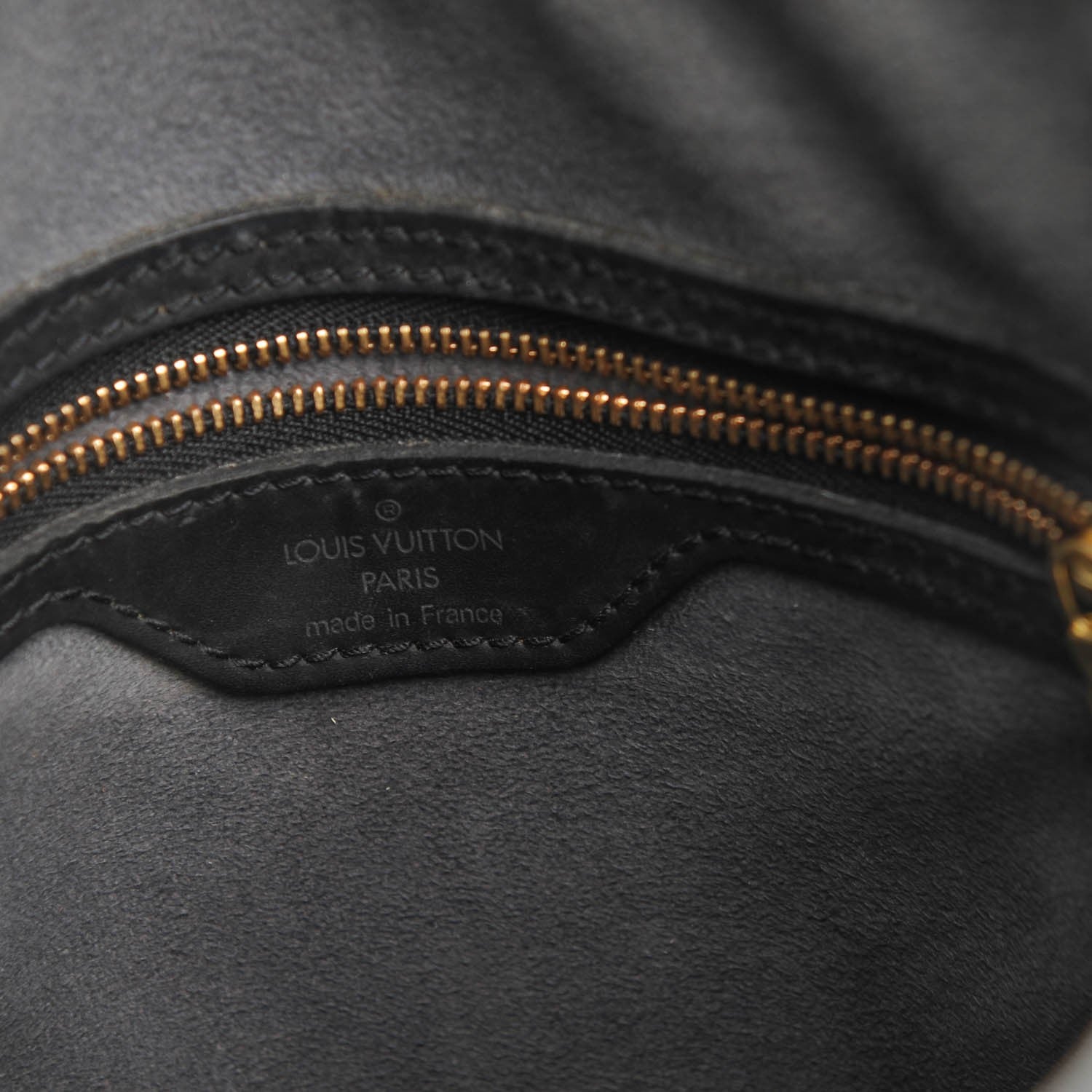 Louis Vuitton Epi Petit Bucket 23 Black 7 of 8