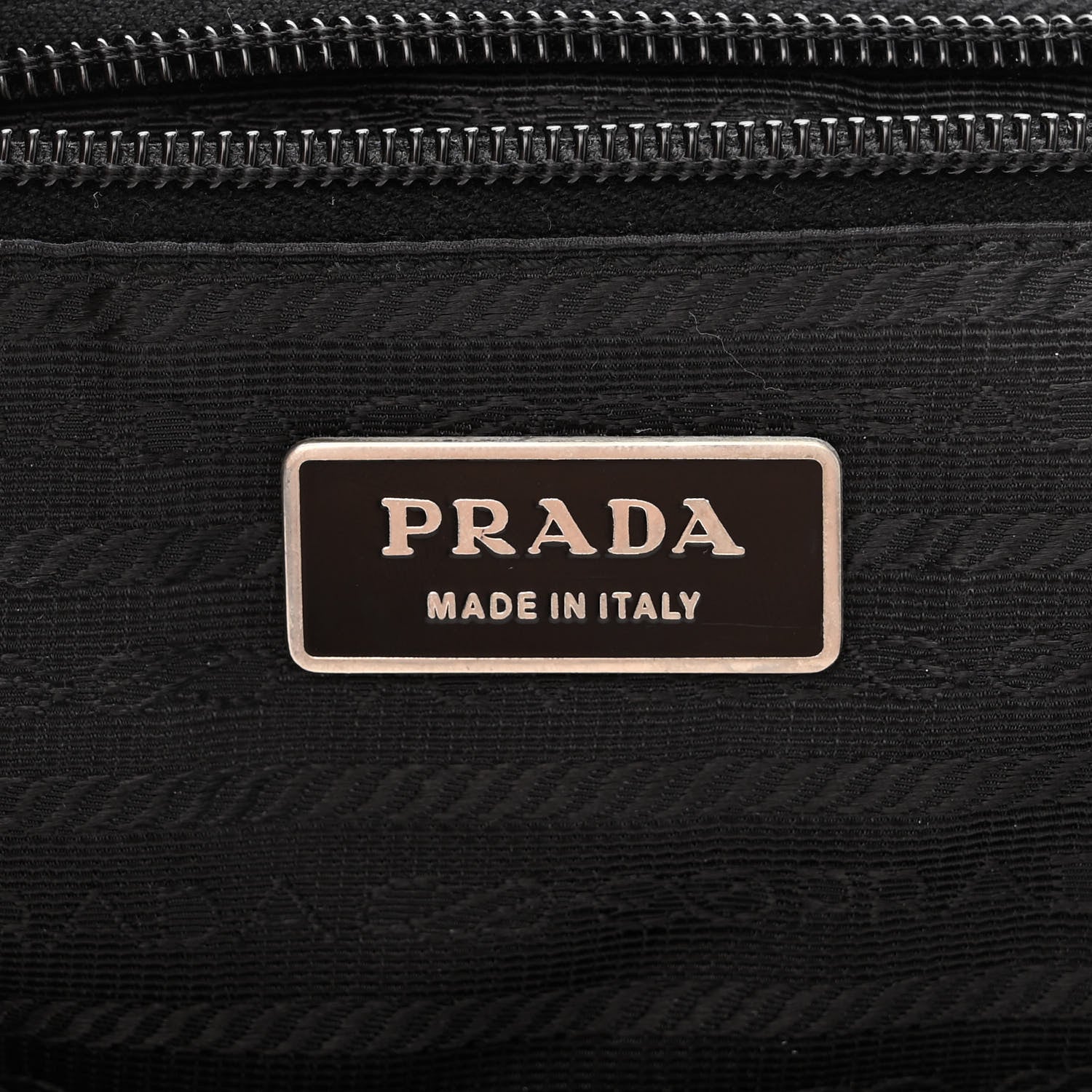 Prada Tessuto Nylon Vitello Backpack Black 5 of 9