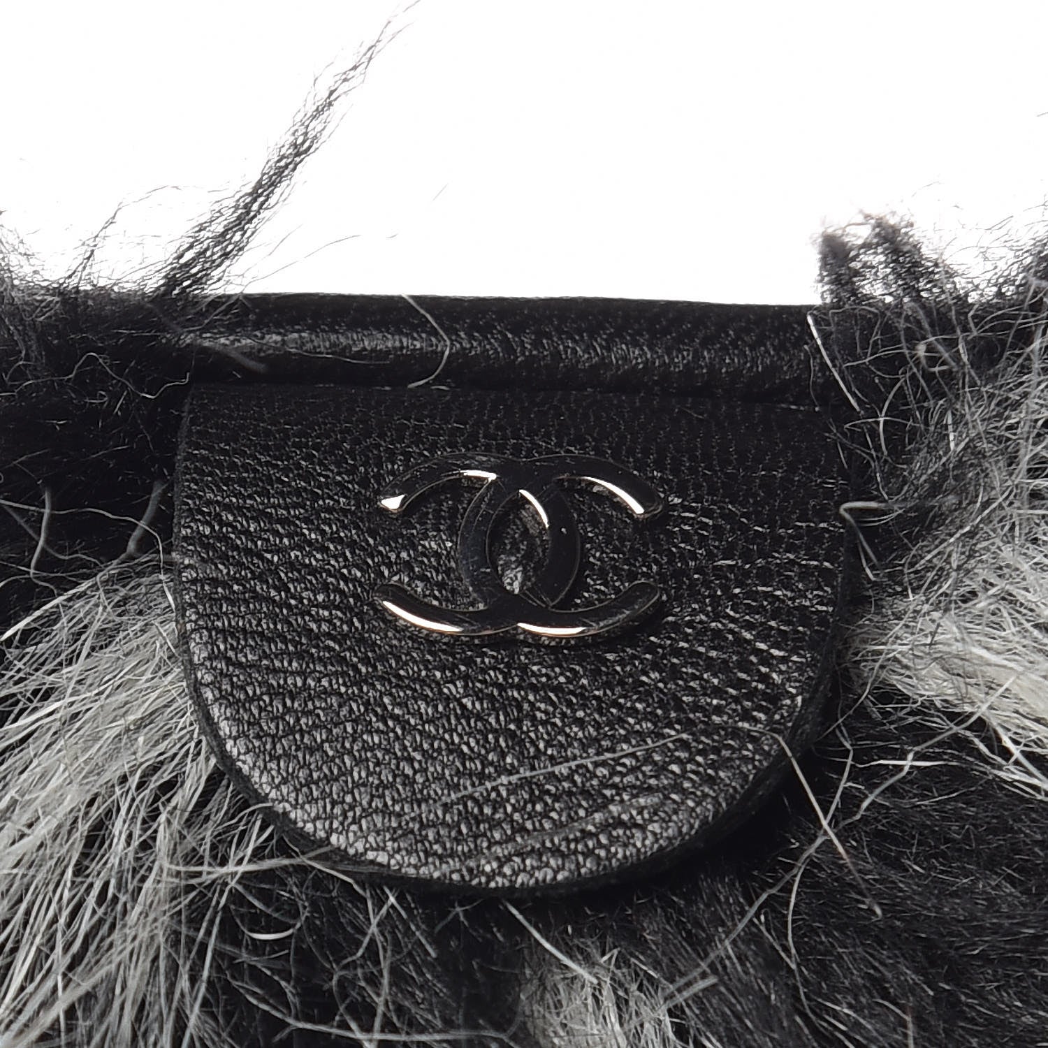 Chanel Fantasy Fur Icicle Heel Mukluks 39 Boots Gray 6 of 8