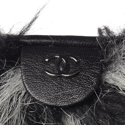 Chanel Fantasy Fur Icicle Heel Mukluks 39 Boots Gray 6 of 8