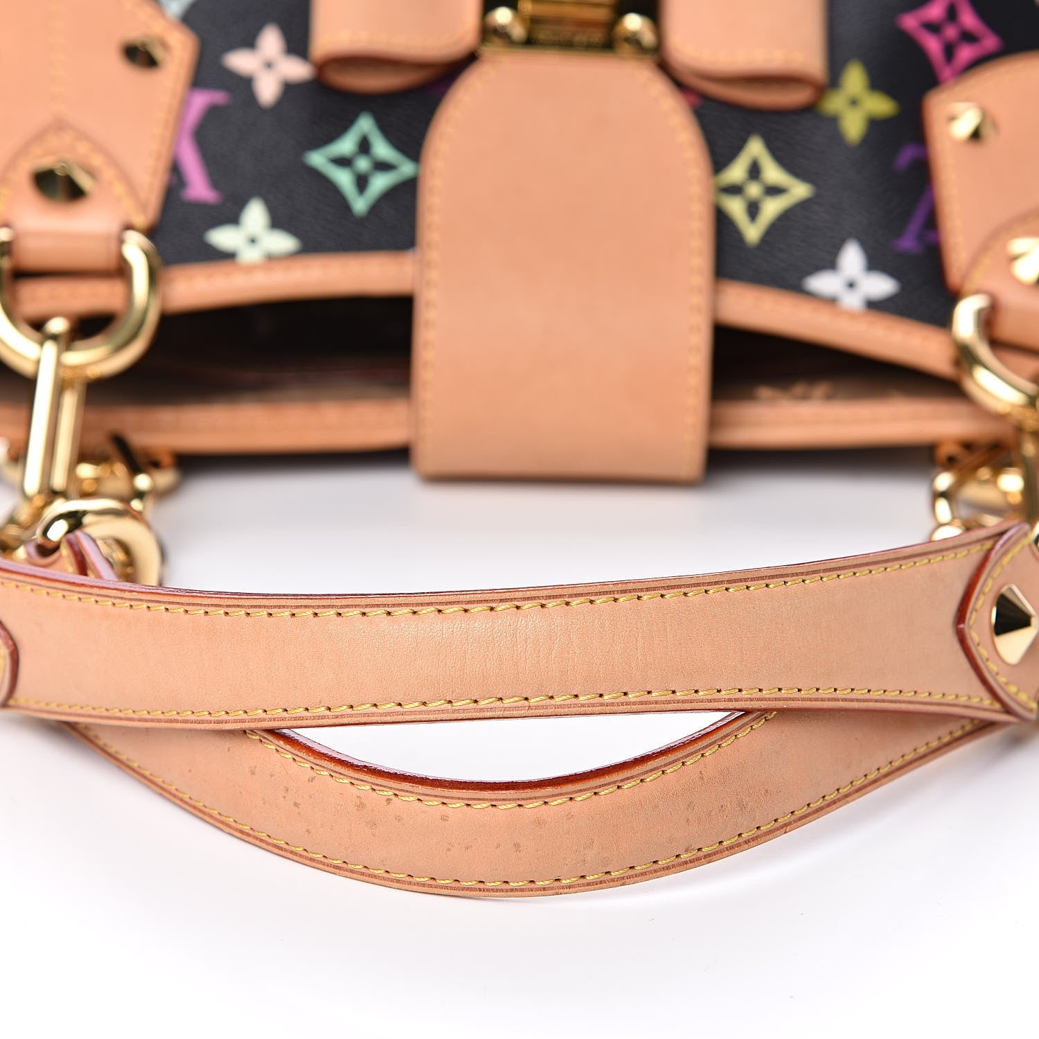 Louis Vuitton Monogram Multicolor Annie MM Black 10 of 12