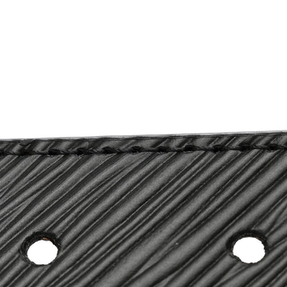 Louis Vuitton Epi 30mm LV Twist Belt 80/32 Black 9 of 12