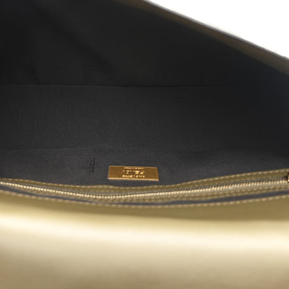 Fendi Nappa FF 1974 Embossed Baguette Avocado 5 of 10