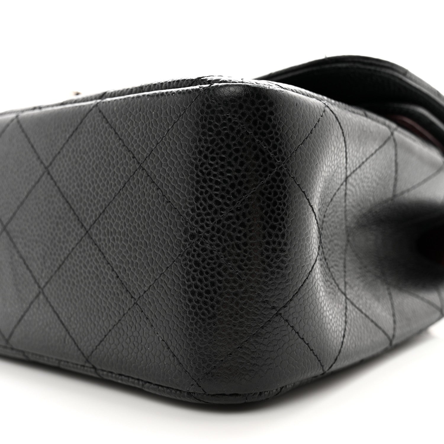 Chanel Caviar Quilted Jumbo Double Flap Black 10 of 12