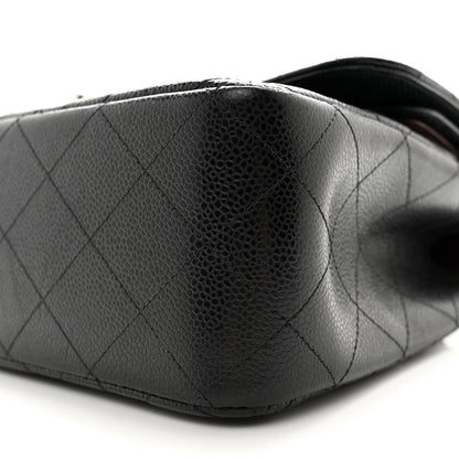 Chanel Caviar Quilted Jumbo Double Flap Black 10 of 12