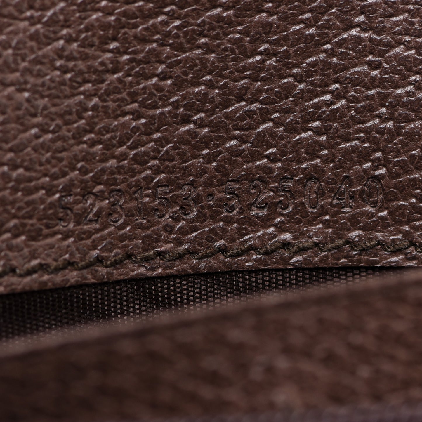 GG Supreme Monogram Web Ophidia Continental Wallet Brown