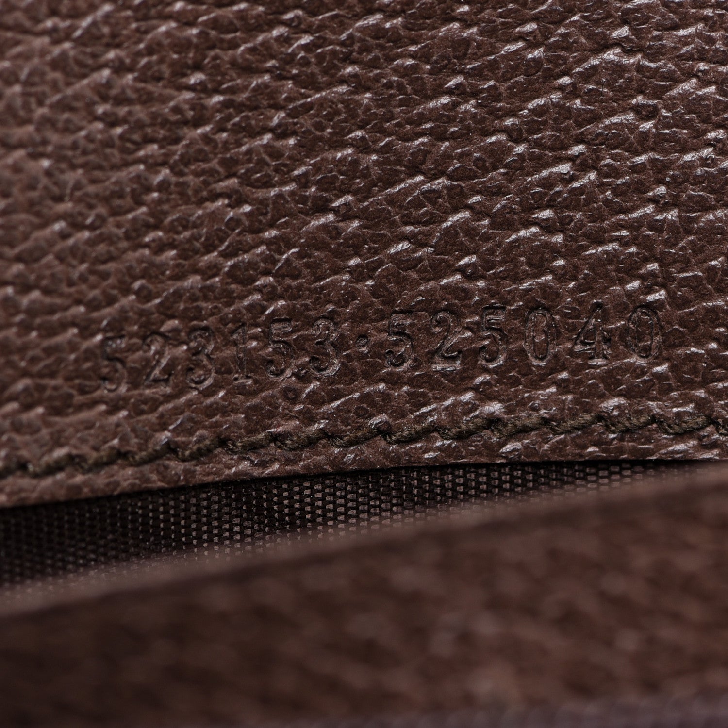 Gucci GG Supreme Monogram Web Ophidia Continental Wallet Brown 7 of 9
