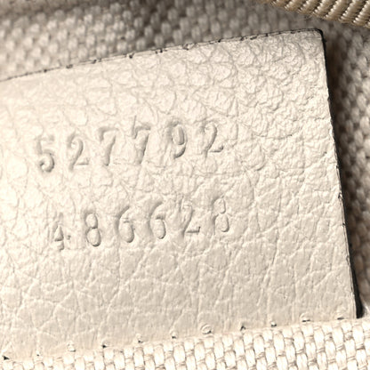 Gucci Grained Calfskin Small Logo Belt Bag White 7 of 9