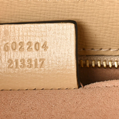 Gucci Azalea Calfskin Horsebit 1955 Shoulder Bag Bubble Tea 7 of 10