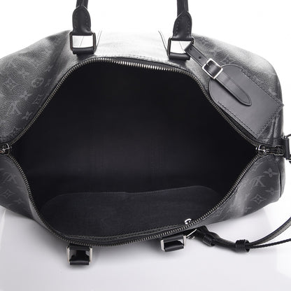 Louis Vuitton Monogram Eclipse Keepall Bandouliere 45 5 of 10