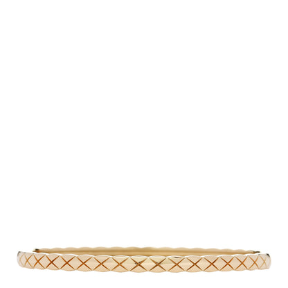 Chanel 18K Yellow Gold Mini Coco Crush Bangle Bracelet S 1 of 6