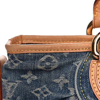 Louis Vuitton Denim Neo Cabby GM Blue 13 of 18