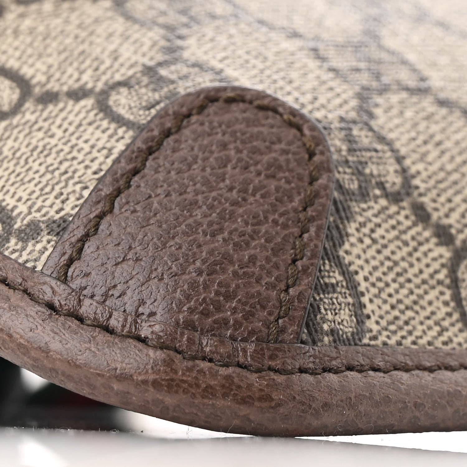 Gucci GG Supreme Monogram Neo Vintage Web Belt Bag Brown 9 of 10