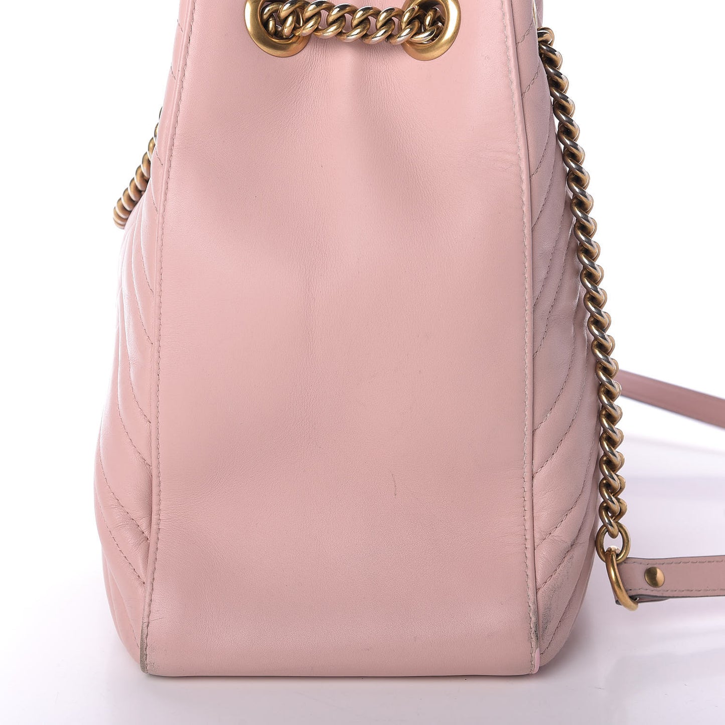 Calfskin Matelasse Medium GG Marmont Shoulder Tote Bag Perfect Pink