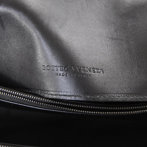 Nappa Intrecciato Briefcase Nero