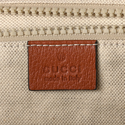 Gucci X MLB GG Monogram NY Yankees Medium Backpack Beige Ruggine Ivory 6 of 8