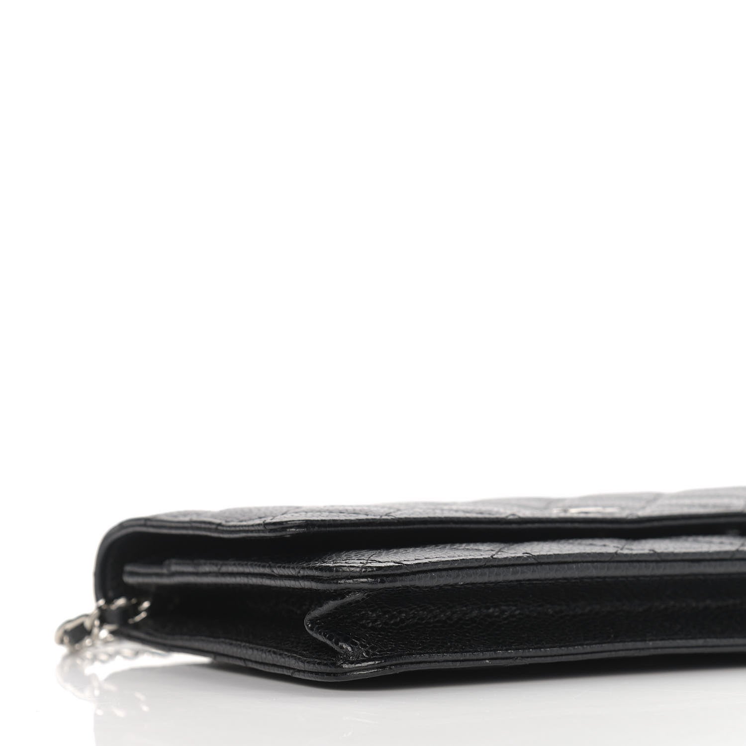 Chanel Caviar Quilted Wallet On Chain WOC Black 12 of 13
