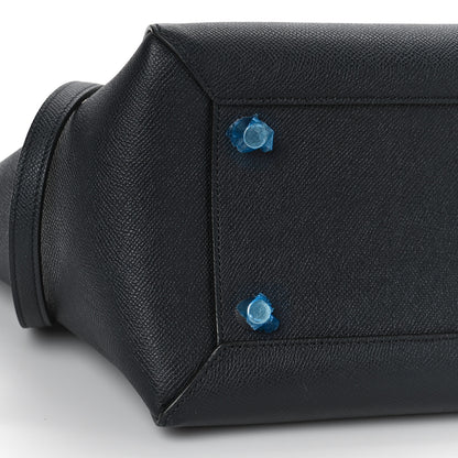 Celine Grained Calfskin Mini Belt Bag Navy 5 of 6