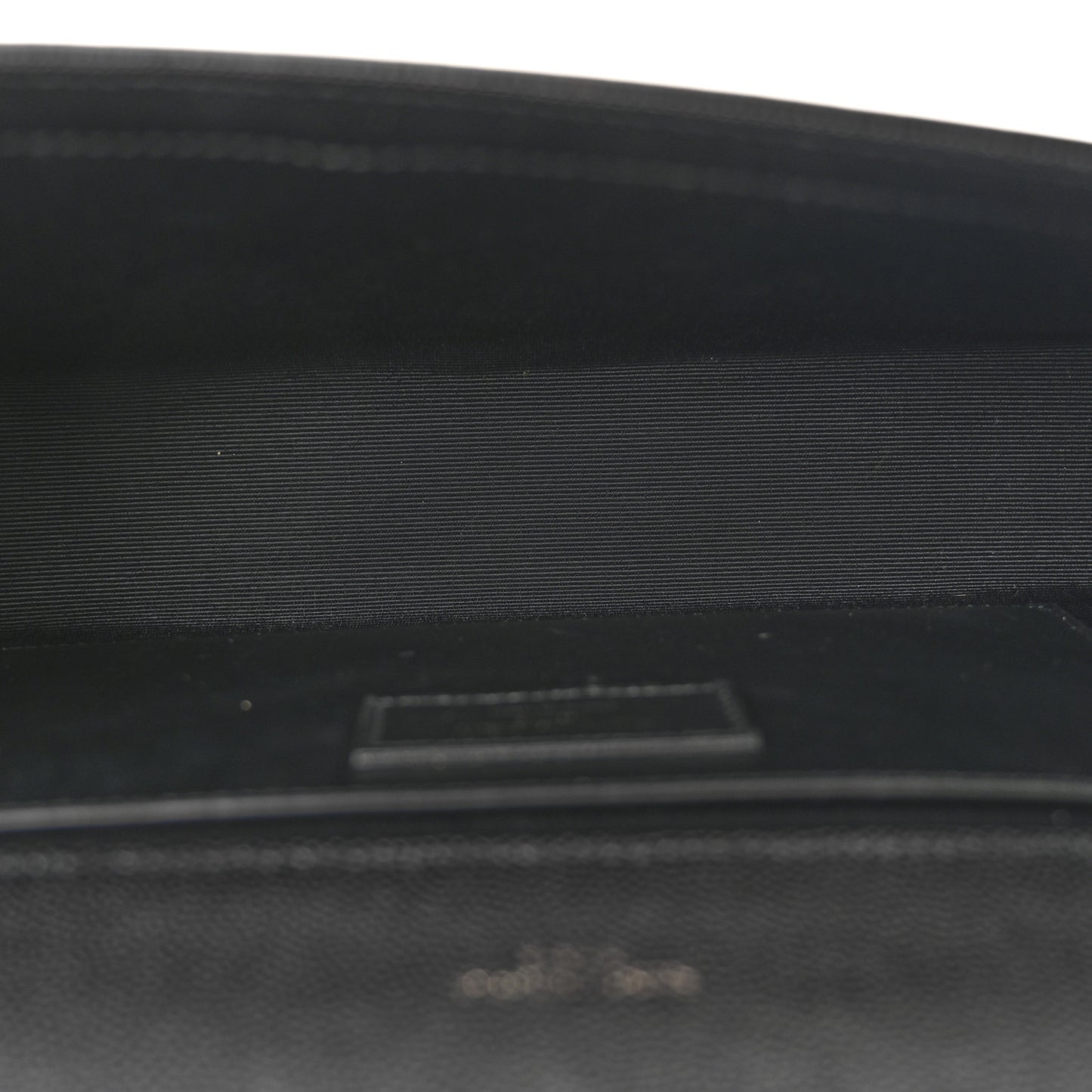 Grain De Poudre Medium Classic Monogram Monochrome Kate Satchel Black